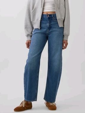 Gap Barrel High Rise Jeans 4/27 Medium Wash